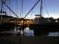 Dock at night