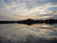 Wye Landing after sunset