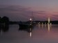 Reedville Anchorage at night