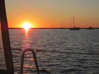 Sunset Anchorage at Alligator River