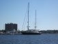 Megayacht at Charleston Harbour