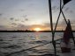 Jensen Beach anchorage at night