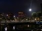 Dinghy dock at night