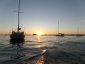 Dinghy at Sunset