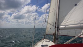 Sailing Hawk Channel