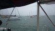 Raining at Boot Key Harbour