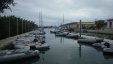 Dinghy dock at city marina