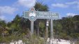 Esuma Cays Land ad Sea Park Sign