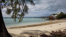 Staniel Cay Docks View