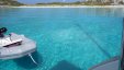 Dinghy in Clear Water