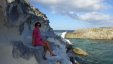 Larysa on the Cliff