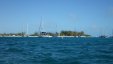 Boats Anchored at Volleyball Beach