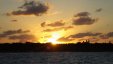 Sunset at Clarence Town with Church View