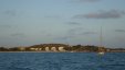 Evening at Sapodilla Bay Anchorage