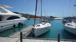 Docked at South Side Marina