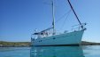 Anhored in Calm Water at Six Hill Cay