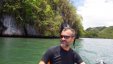 Ridig Dinghy in the Los Haitises National Park