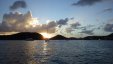 Sunset at St Thomas Harbor