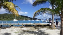 Dock and Anchorge at Diamond Cay