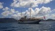 Ship Anchored at Sandy Cay