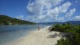 Walking on the Beach at Diamond Cay