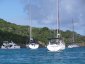 Our Yacht Anchored at Diamond Cay