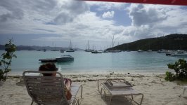 Relaxing at the Beach Jost Van Dyke