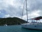 Our Yacht Moored at Jost Van Dyke