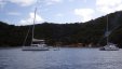 Catamarans at Peter Island