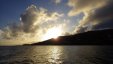 Sunset at Buck Island View of Tortola