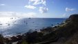 View of Anchored Boats and Tankers