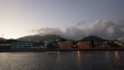 Basseterre Urban Shoreline at Night