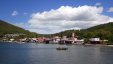 Deshaies Village View from Bay Pier