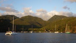 Sunset Approaching Anse A La Barque