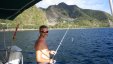 Fishing from Yacht Stern