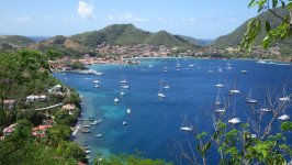 View of Bourg des Saintes