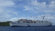 Club Med Cruiseship Anchored at The Saintes