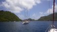 Boats Moored at Ilet a Cabrit