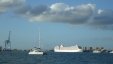 Cruiseship at Pointe a Pitre