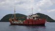 Old Fishing Ship at Prince Rupert Bay