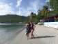 Girls At Anse DArlet Beach