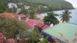 Red Roofs of Anse Dufours Village