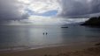 Soaking at Anse Dufours