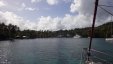 Anchored at Marigot Bay St Lucia