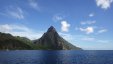 View of Pitons