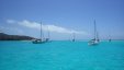 Boats Anchored at Tobago Cays