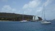 Boats Anchored at Saline Bay Mayreau