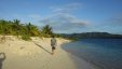 Walking Sandy Island Beach